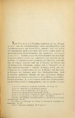 Beitrag zur Kenntniss der Sandkorngeschwülste : Inaugural-Dissertation