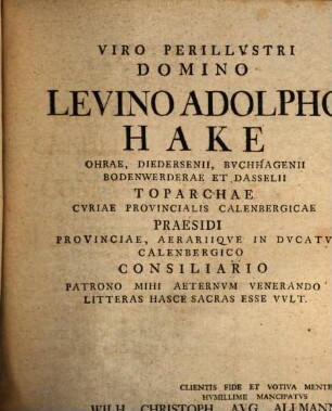 Observationes qvibus jvris Romani argvmenta de odio debitorvm creditorvm vindicta et concvrsv imminente illvstrantvr