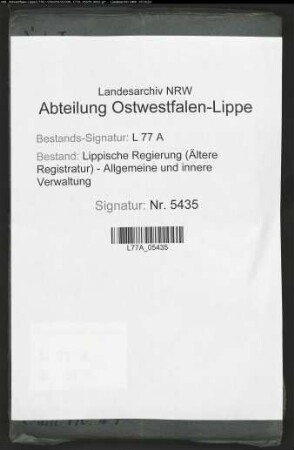 Abnahme der General-Armenkasse-Rechnungen