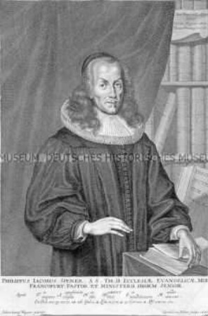 Bildnis des Predigers Philipp Jakob Spener