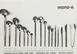 Bestecksatz Serie „mono-a“
