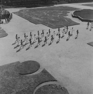 Dresden-Altstadt. Zwinger. Fest im Zwingerhof