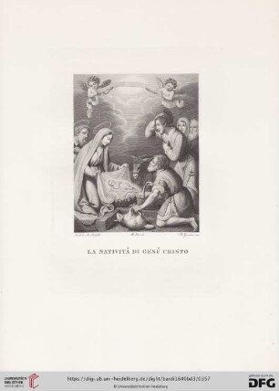La Natività di Gesù Christo scuola di Matteo Rosselli