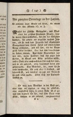 147-164, Am zweyten [...]. - Am dritten [...].