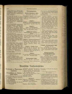 Preußische Landesbehörden