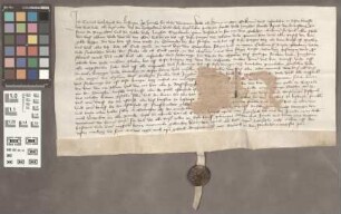 Burg-Gemünden: Schadlosbrief wegen einer Gülte zu Burg-Gemünden