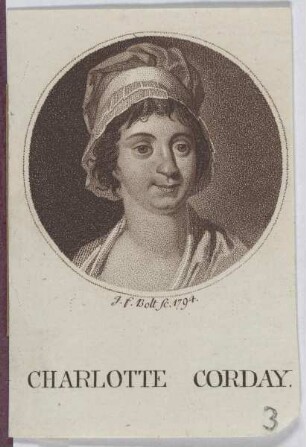 Bildnis der Charlotte Corday