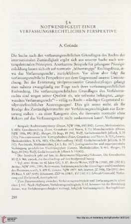 § 6: Notwendigkeit einer verfassungsrechtlichen Perspektive