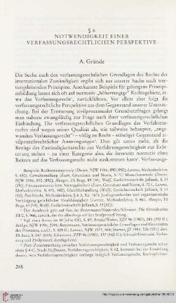 § 6: Notwendigkeit einer verfassungsrechtlichen Perspektive