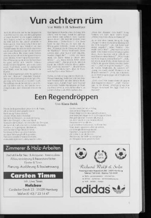 Een Regendröppen