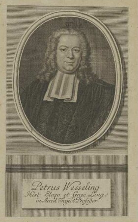 Bildnis des Petrus Wesseling