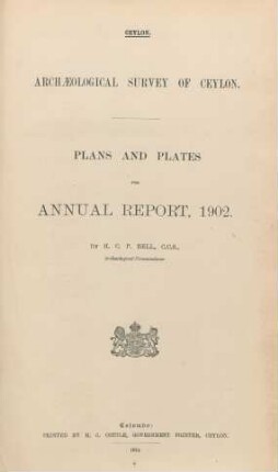 1902: Annual report / Plans and plates