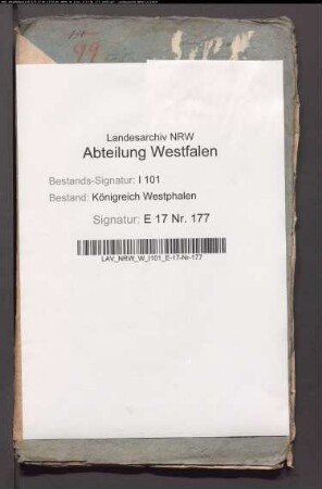 Anfertigung der domkapitularischen Zehntberechnungen