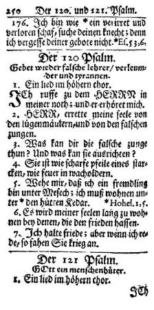 Der 120. Psalm