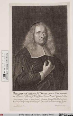 Bildnis Johannes Coccejus (eig. Coch oder Cock)