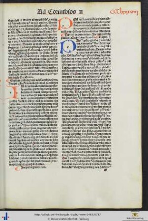 Epistola pauli ad Corinthios secunda