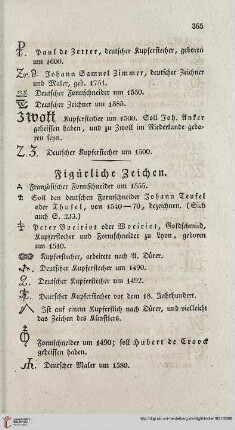 Figürliche Zeichen