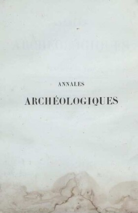 23: Annales archéologiques