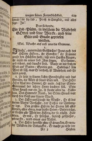 629-636, Das siebende; Das achte