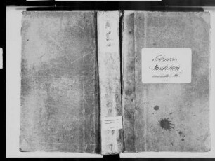 Todtmoos WT; Katholische Gemeinde: Standesbuch 1850-1859