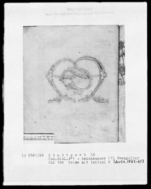Evangeliar — Initiale M, Folio 10verso