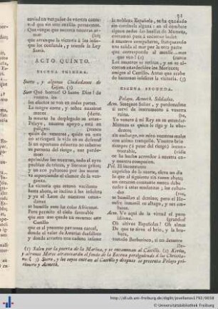 Acto Quinto