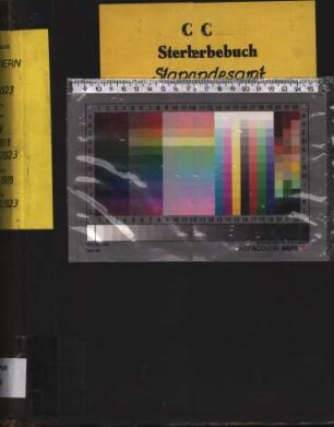 Sterberegister des Standesamtes Ostbevern von 1918 (Urkunden-Nr. 1-92), von 1919 (Urkunden-Nr. 1-55), von 1920 (Urkunden-Nr. 1-47), von 1921 (Urkunden-Nr. 1-29), von 1922 (Urkunden-Nr. 1-43) und von 1923 (Urkunden-Nr. 1-36)