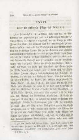 598-610 Ueber die pastorelle Pflege des Gebetes