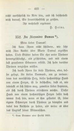 352. An Alexander Dumas