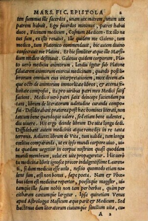 De vita : libri tres ; recens iam a mendis situque vindicati