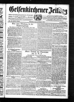 Gelsenkirchener Zeitung. 1902-1940