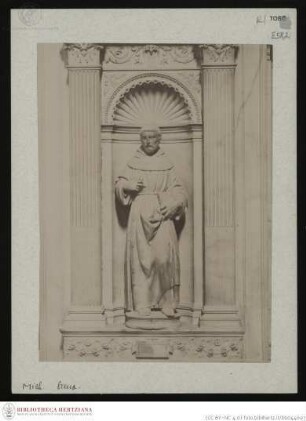 Piccolomini-Altar, Rahmen der Altarnische, Heiliger Franziskus