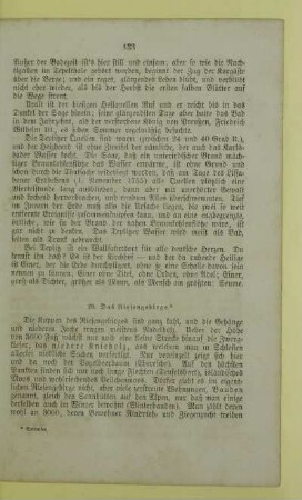20. Das Riesengebirge