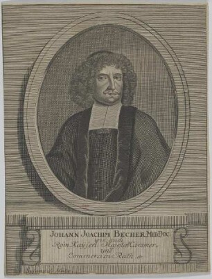 Bildnis des Johann Joachim Becher