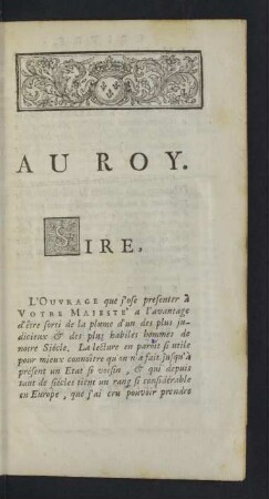 Au Roy.