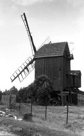 Huy-Pabstorf. Mühle Scharenberg, Bockmühle, 19. Jh. (nach 1989/90 beseitigt)