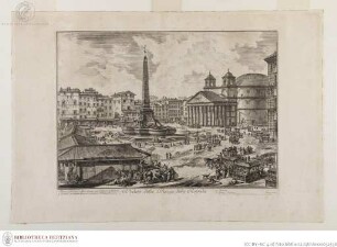 Die Piazza della Rotonda und das Pantheon