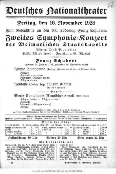 Zweites Symphonie-Konzert