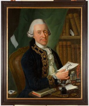 Bildnis des Prof. Christian Wilhelm Büttner