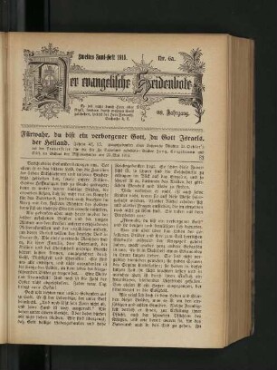 Nr. 6a. Zweites Juni-Heft 1915.