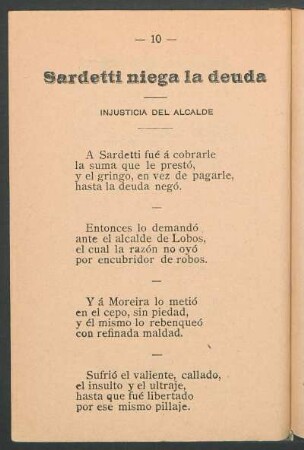 Sardetti niega la deuda : Injusticia del alcalde