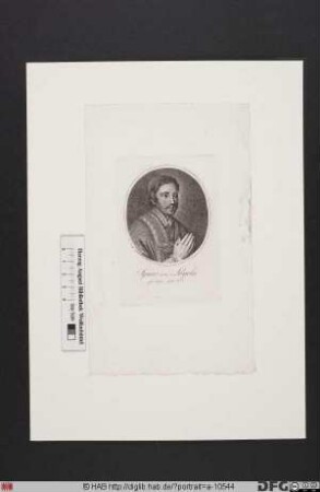 Bildnis hl. Ignatius von Loyola (eig. Iñigo López Oñaz y Loyola)