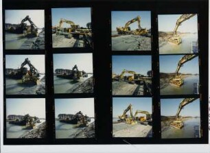 Tonverlegung am Wesel-Datteln-Kanal, Ahsen, 1997