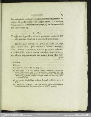 §. XXX. Transpiratio suppressa, ut causa proxima: Decursus speciei phthiseos pituitosae a suppressa transpiratione