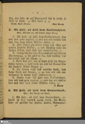 4. All Heil, all Heil dem Gauverband