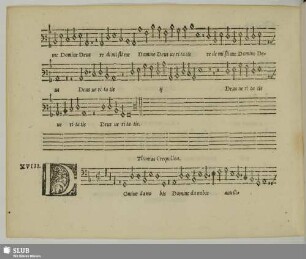 XVIII. Crecquillon, Thomas: Domine da nobis auxilium