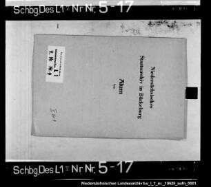 Anforderung von 2000 Mauersteinen nach Stadthagen