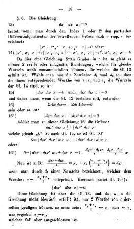 §. 6. Ableitung des Kummr'schen Satzes durch geometrische Deutung dieser Bedingung.