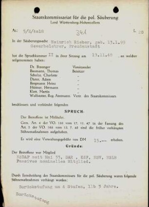 Rieber, Heinrich