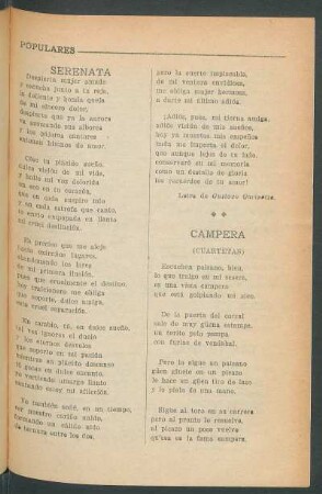 Campera : (Cuartetas)